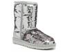 Classic Short Sequin Bootie Silver Metallic/Light Pink view