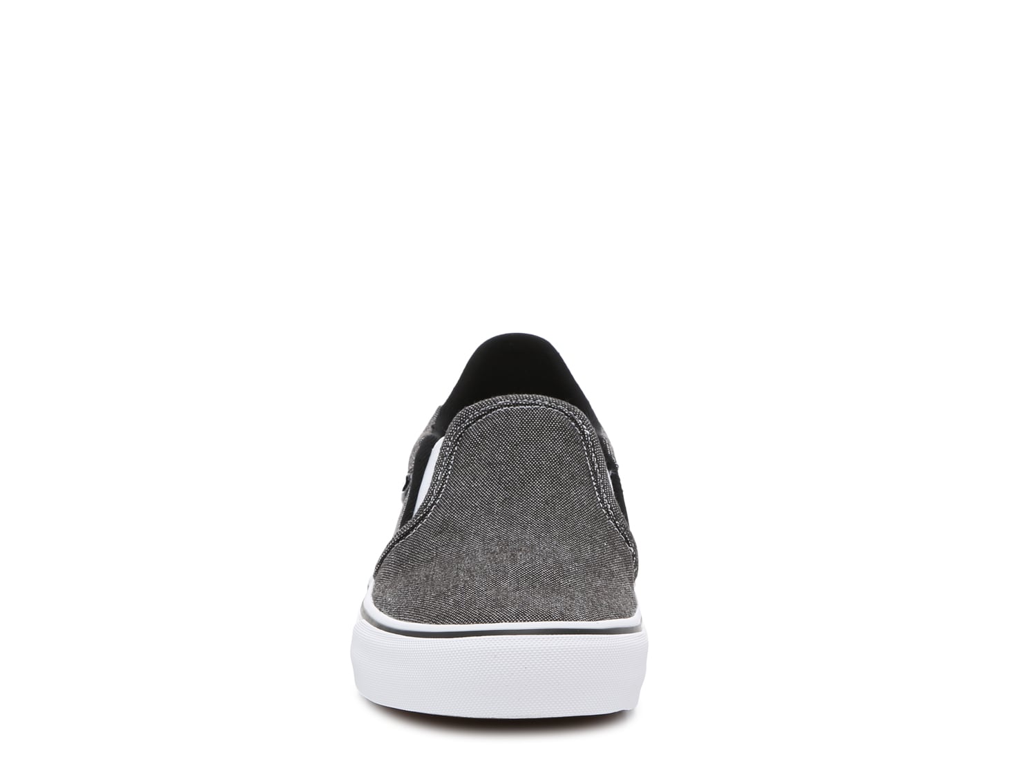 men's asher deluxe leather slip on low top sneaker