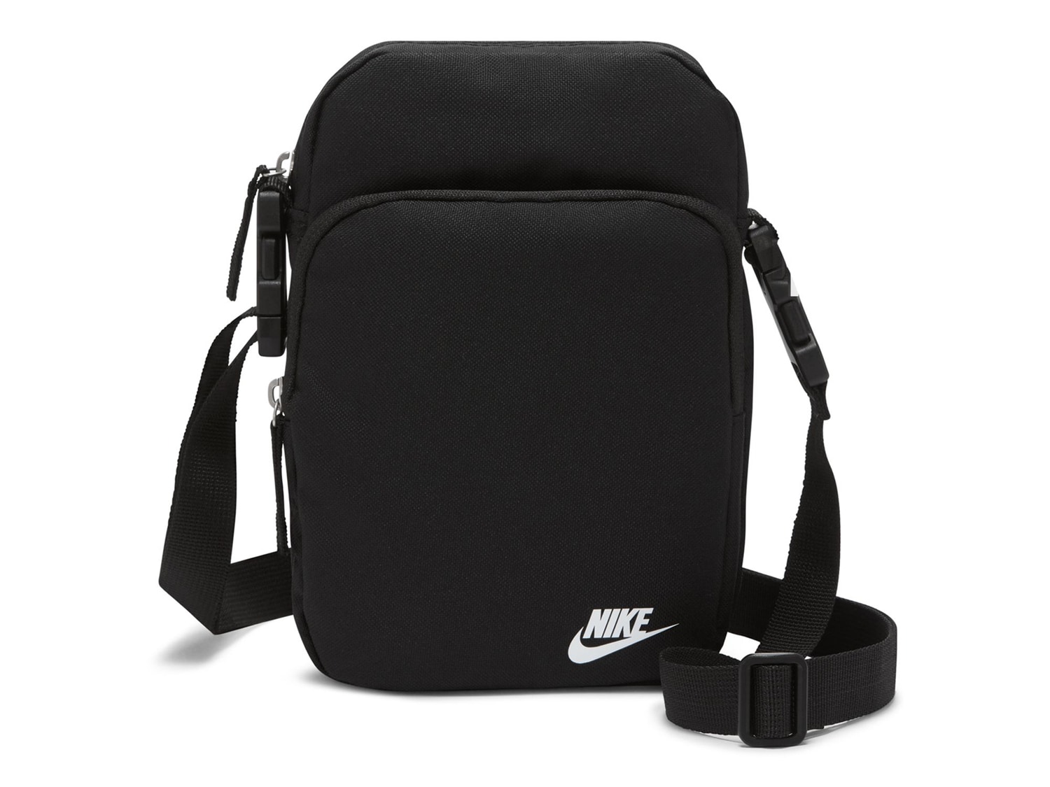 Nike Heritage Crossbody Shoulder Bag - Medium Ash/Medium Ash/Black - Focus