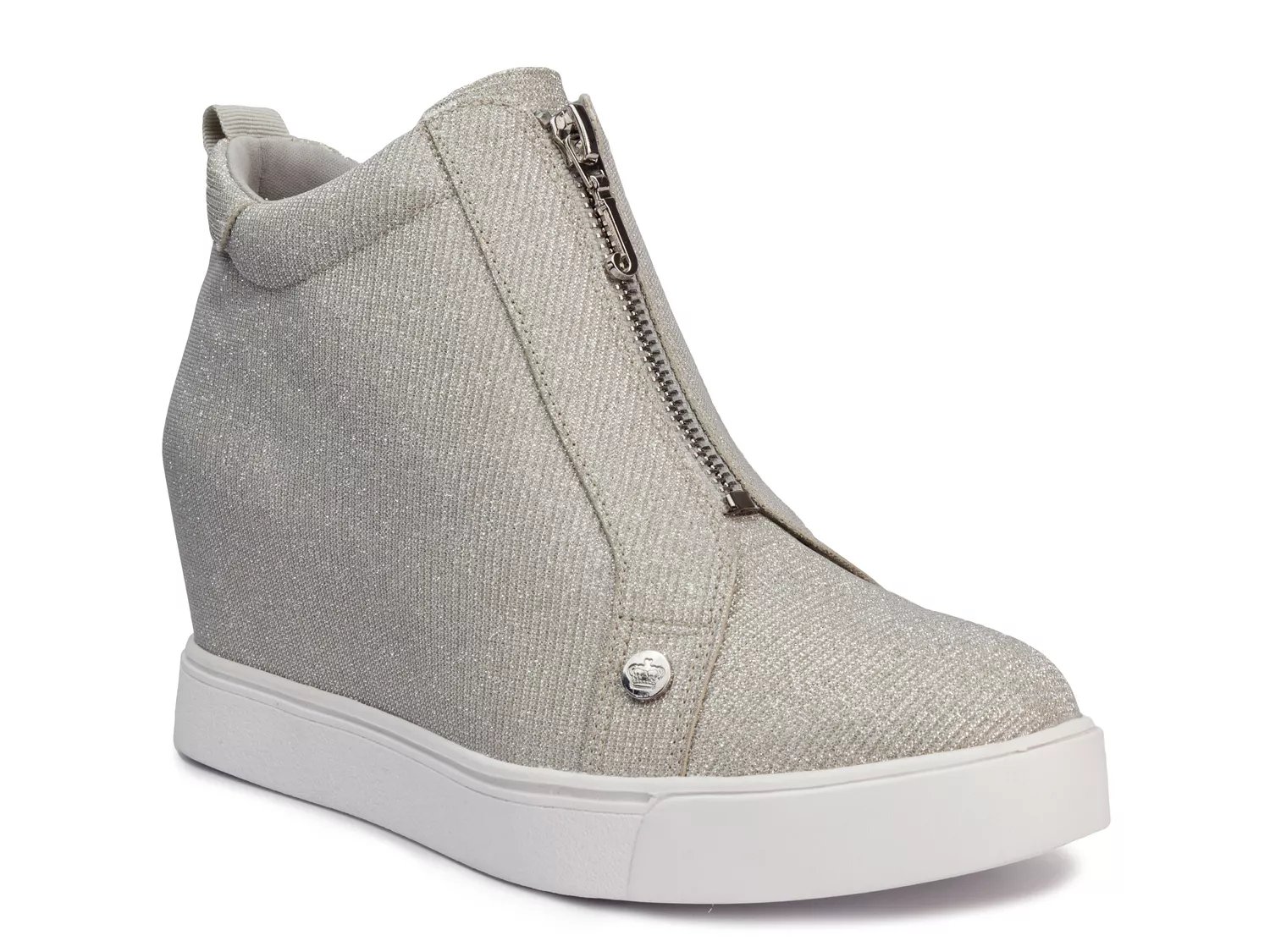 dsw silver sneakers