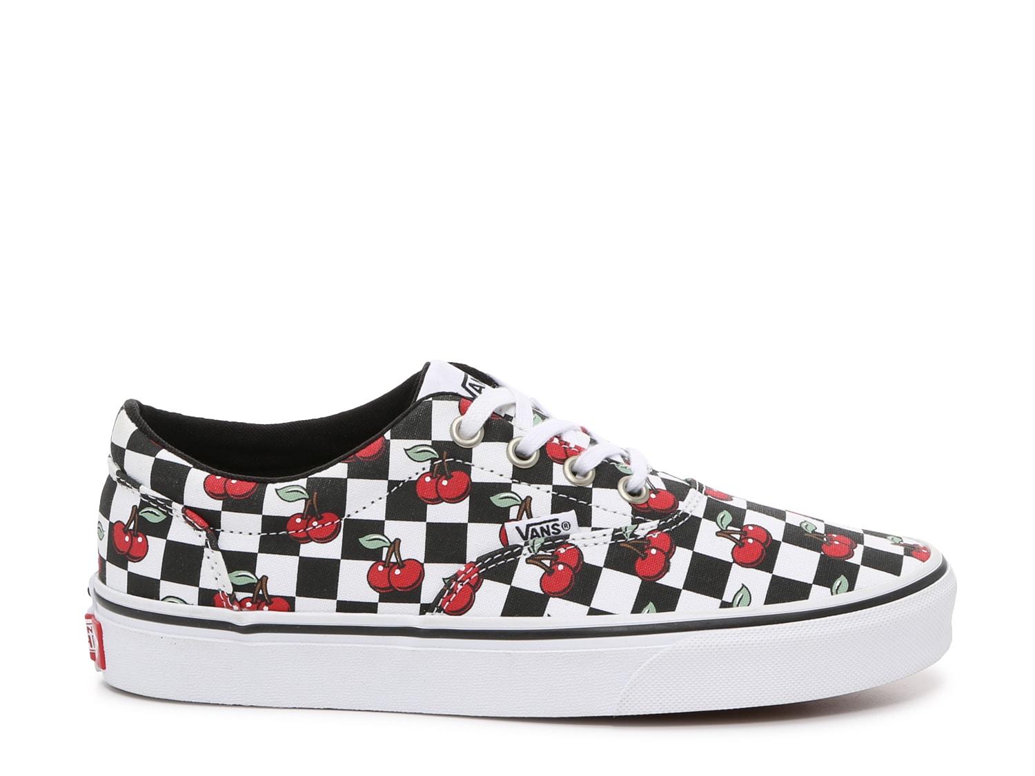 black and white cherry vans