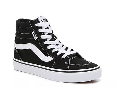 Grey vans womens high on sale tops