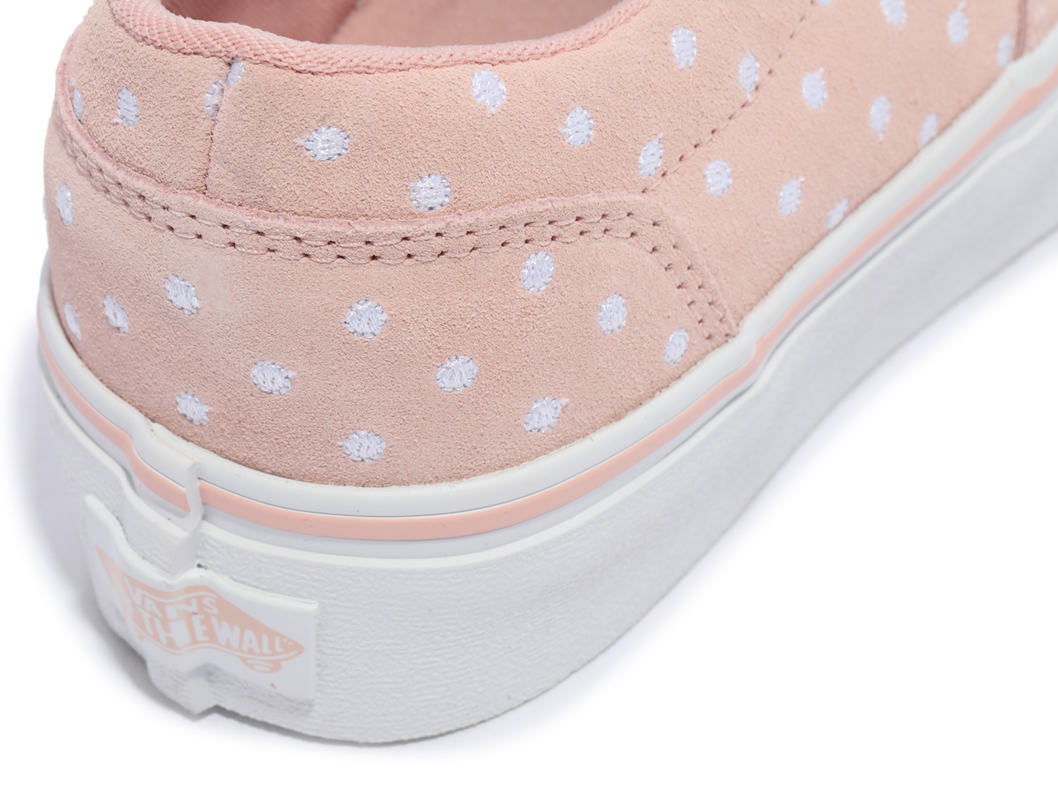 platform vans polka dot