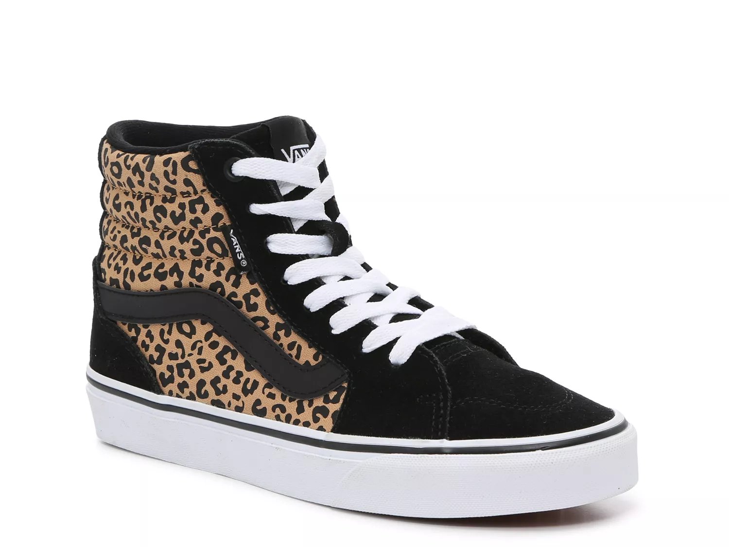 High top store cheetah vans