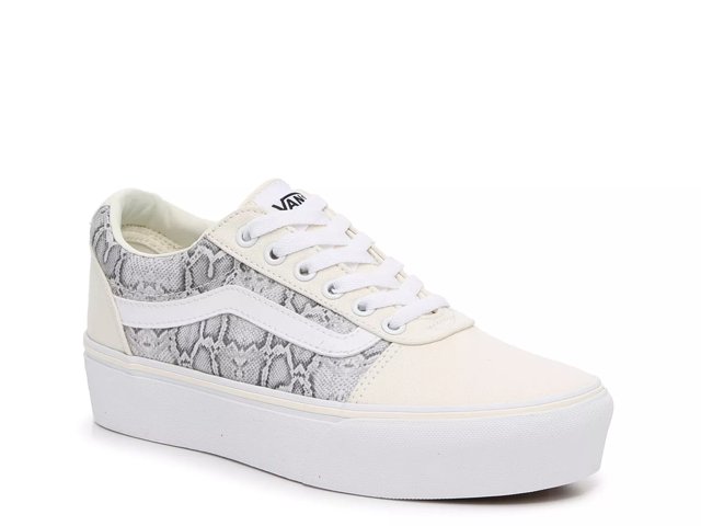 Vans Ward Lo Platform Sneaker Women s