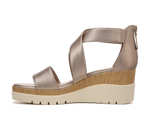 Silver wedges store dsw