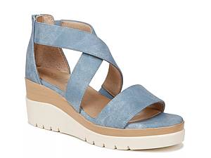 Dsw blue hot sale wedges