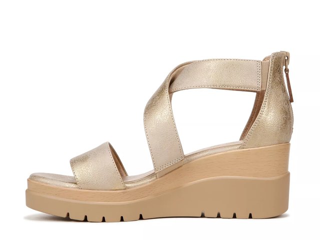 Gold on sale wedges dsw