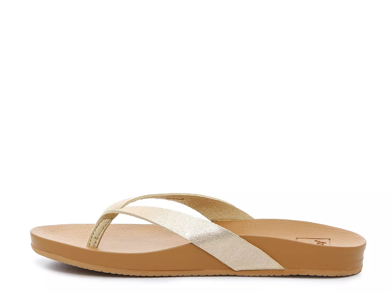 reef women's cushion bounce swing leather flip flops