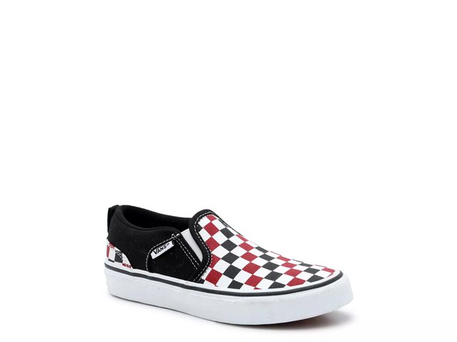Boys Vans Little Kid Big Kid Asher DW Slip On Sneakers