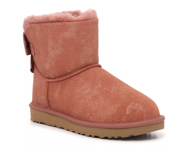 Ankle uggs with bow sale
