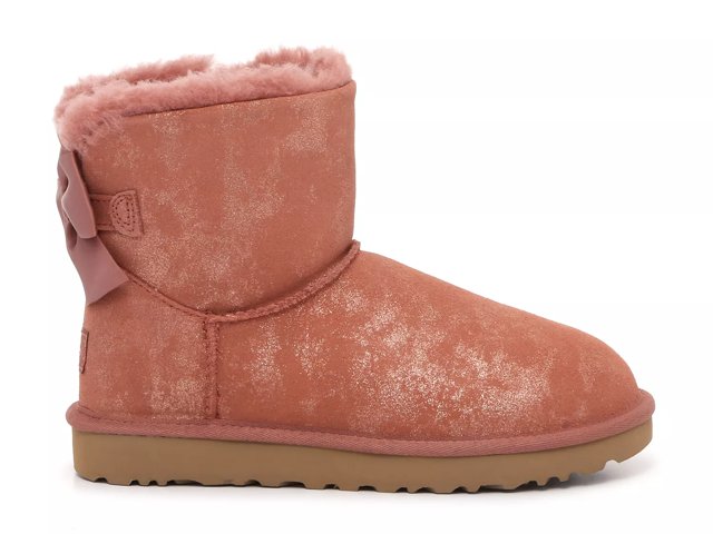 UGG Bailey Bow Mini Glimmer Bootie - Free Shipping