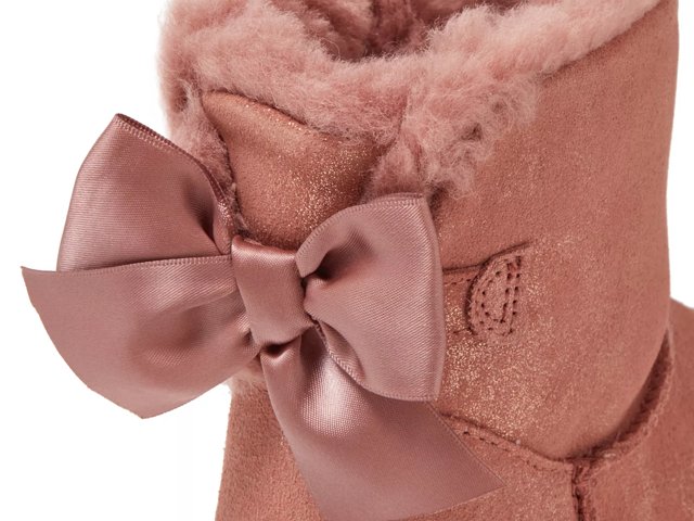 Ankle uggs with bow sale