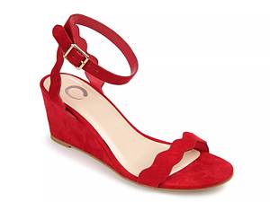 Dsw red wedge sales shoes