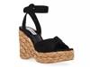 Paloma Espadrille Wedge Sandal Black view
