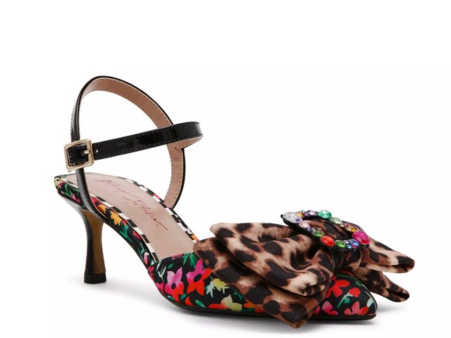 Betsey johnson emili pump clearance