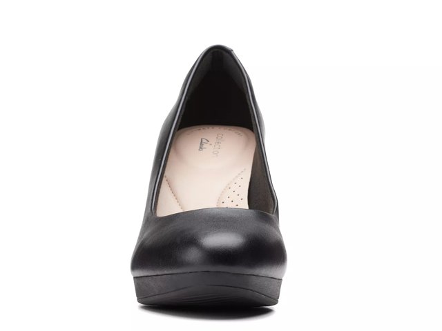 Clarks platform pumps shop