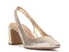 Hamden Pump Gold Metallic Crackle Leather view