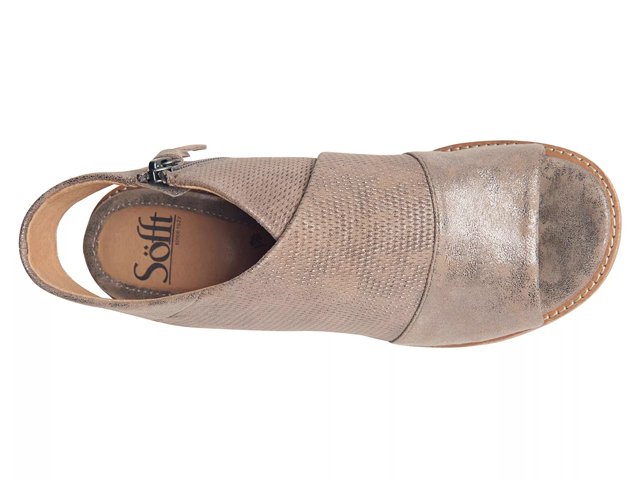Sofft natalee perforated peep toe sandal new arrivals