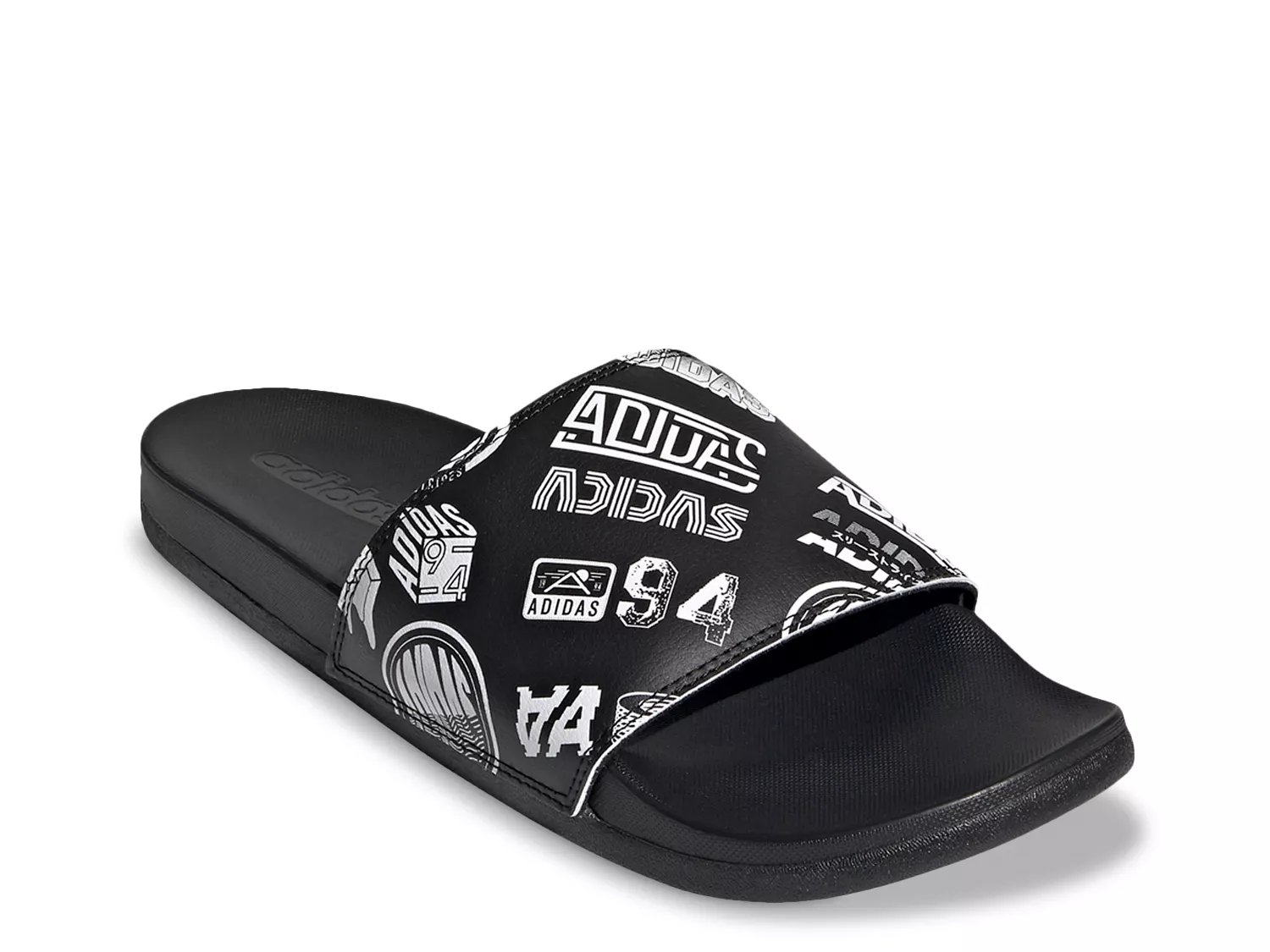 Dsw adidas slides on sale womens