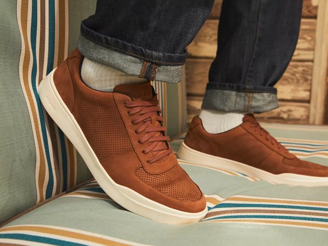 Cole Haan Grand Crosscourt Modern Perf Sneaker Free Shipping DSW