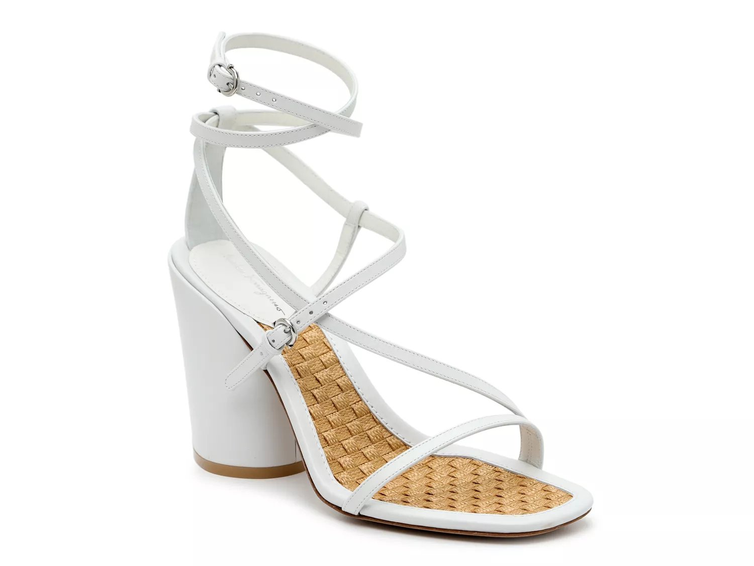 Ferragamo best sale white sandals