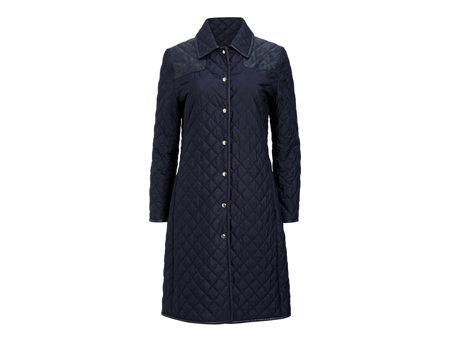 Salvatore Ferragamo Long Quilted Coat - Free Shipping | DSW
