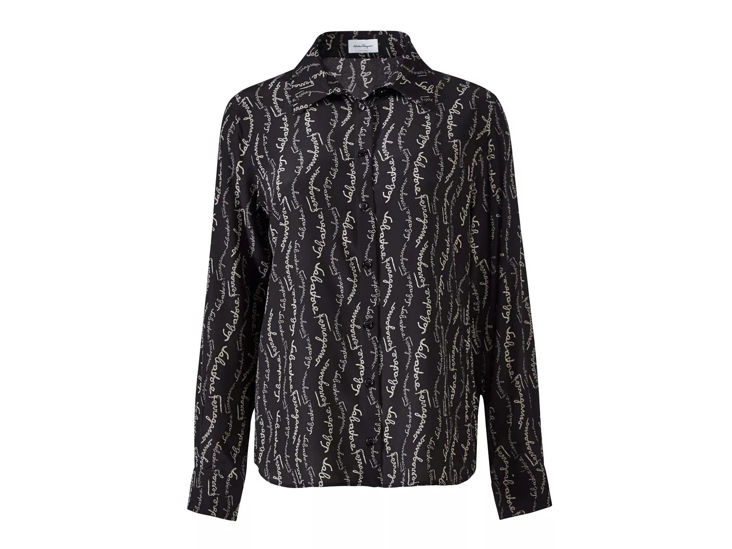 Salvatore Ferragamo Silk Women's Button-Up Shirt | DSW