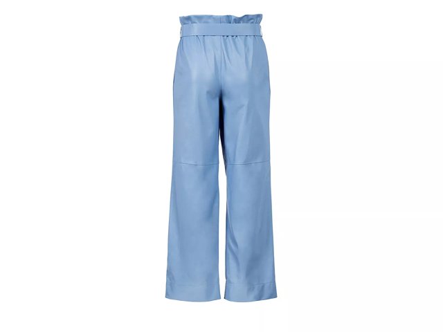 Chambray wide leg trousers store