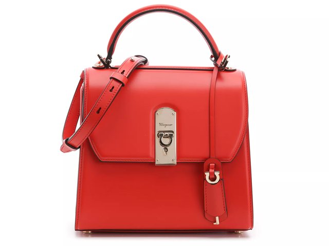 Salvatore ferragamo medium boxyz satchel deals