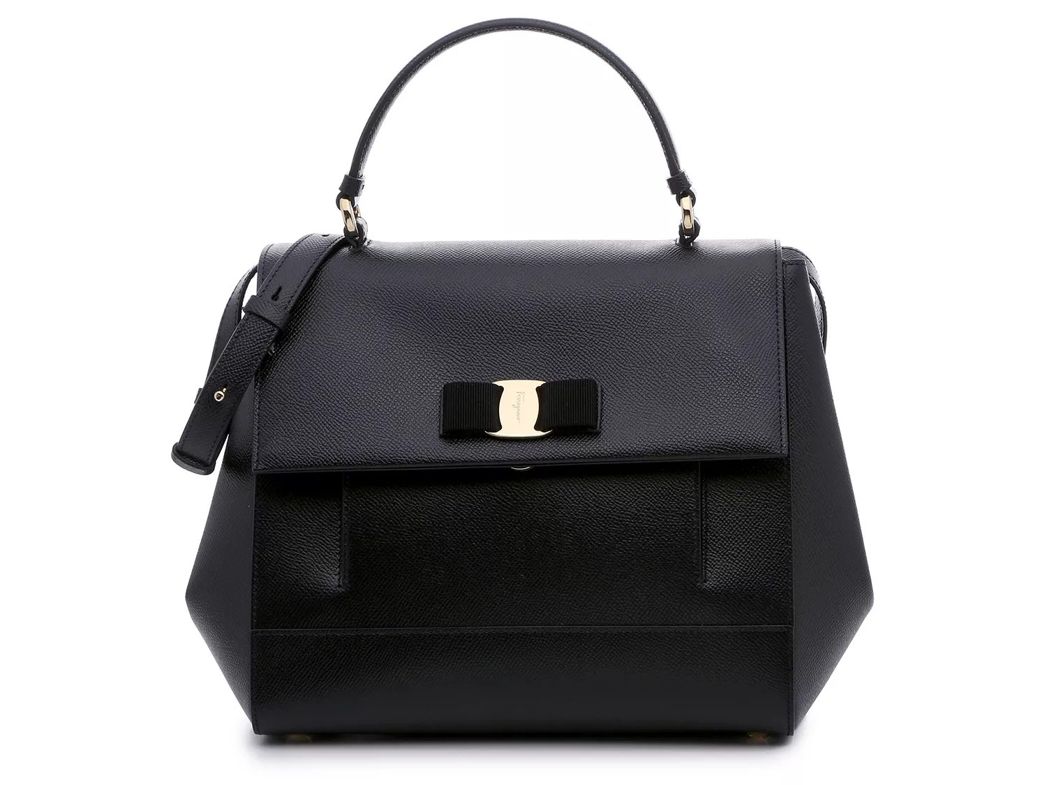 Salvatore Ferragamo Carrie O Leather Satchel - Free Shipping | DSW