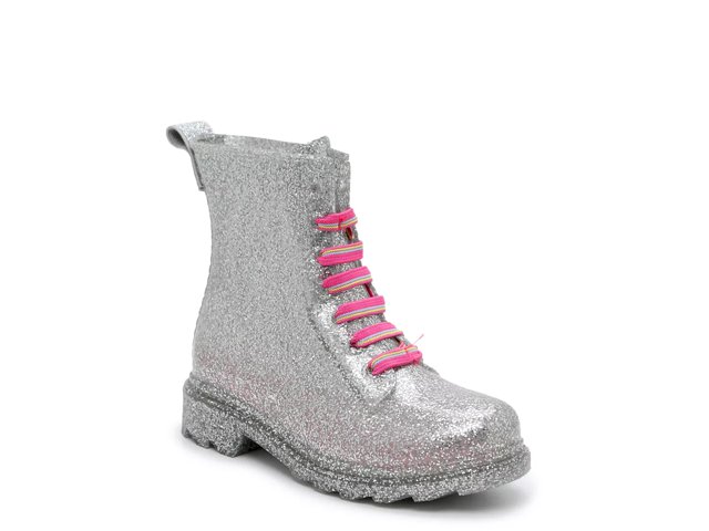 Clear glitter outlet rain boots