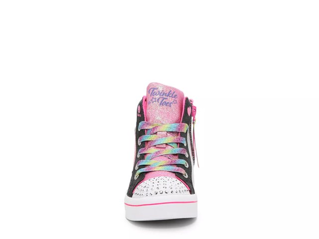 Skechers Twinkle Toes Seeing Rainbows Light Up High Top Sneaker Kids Dsw