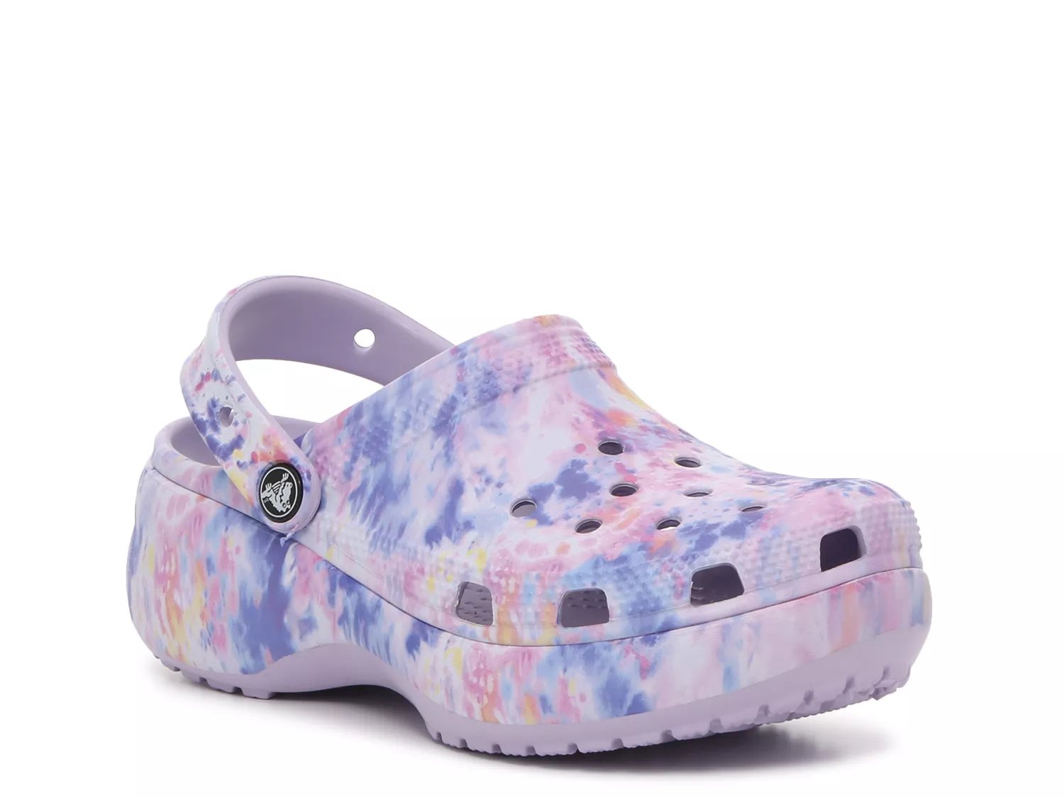 Tie dye best sale crocs dsw