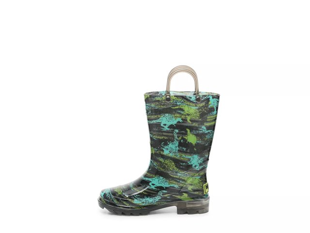 Western Chief Dino Light Up Rain Boot Kids