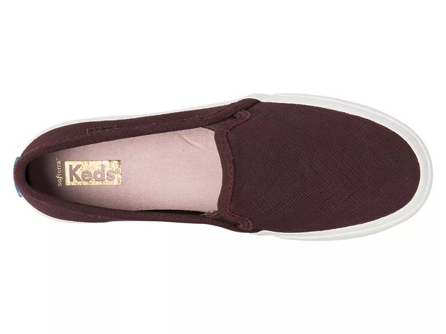 Keds double decker slip hotsell on suede