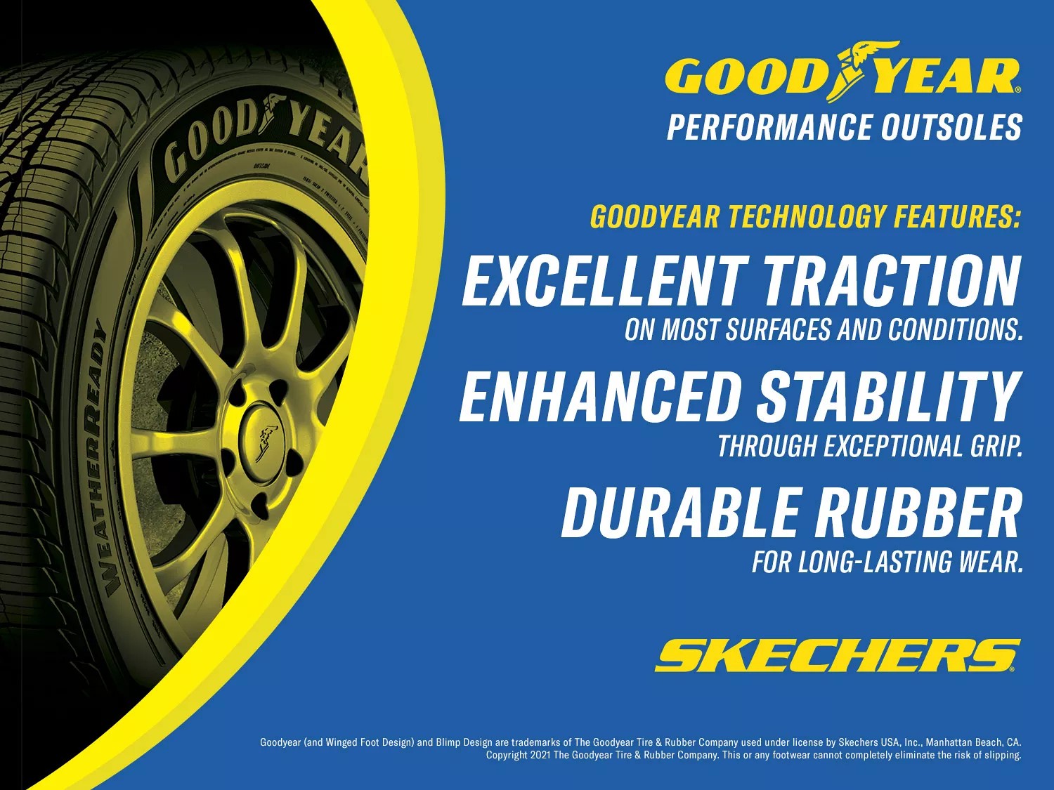 skechers goodyear performance outsoles