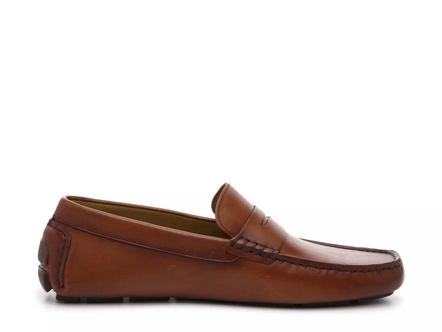 vince comrade leather penny loafer