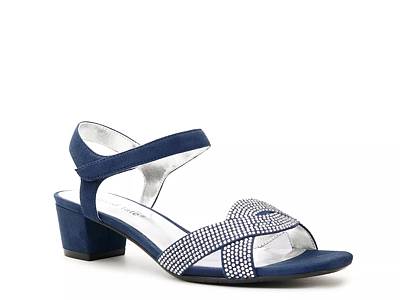 Navy blue 2025 sandals dsw