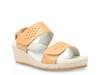Madrid Espadrille Wedge Sandal Mustard Yellow view