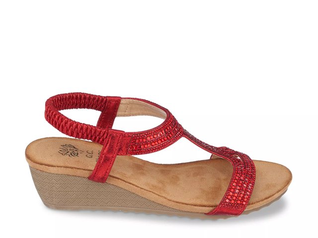 GC Shoes Coretta Wedge Sandal