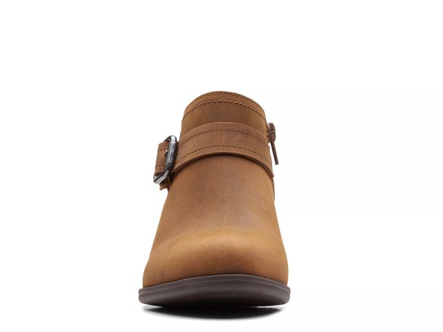 Clarks low heel ankle boots top