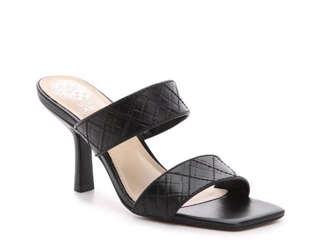 Vince camuto black strappy hot sale heels