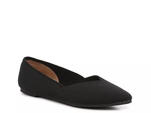 Dsw womens flats sales black