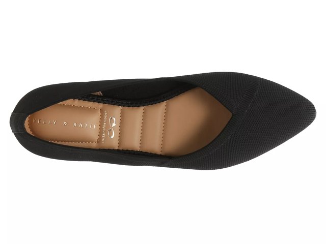 Kelly & top katie black flats