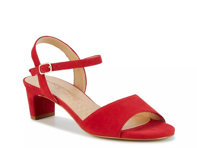 Dsw red hotsell sandals