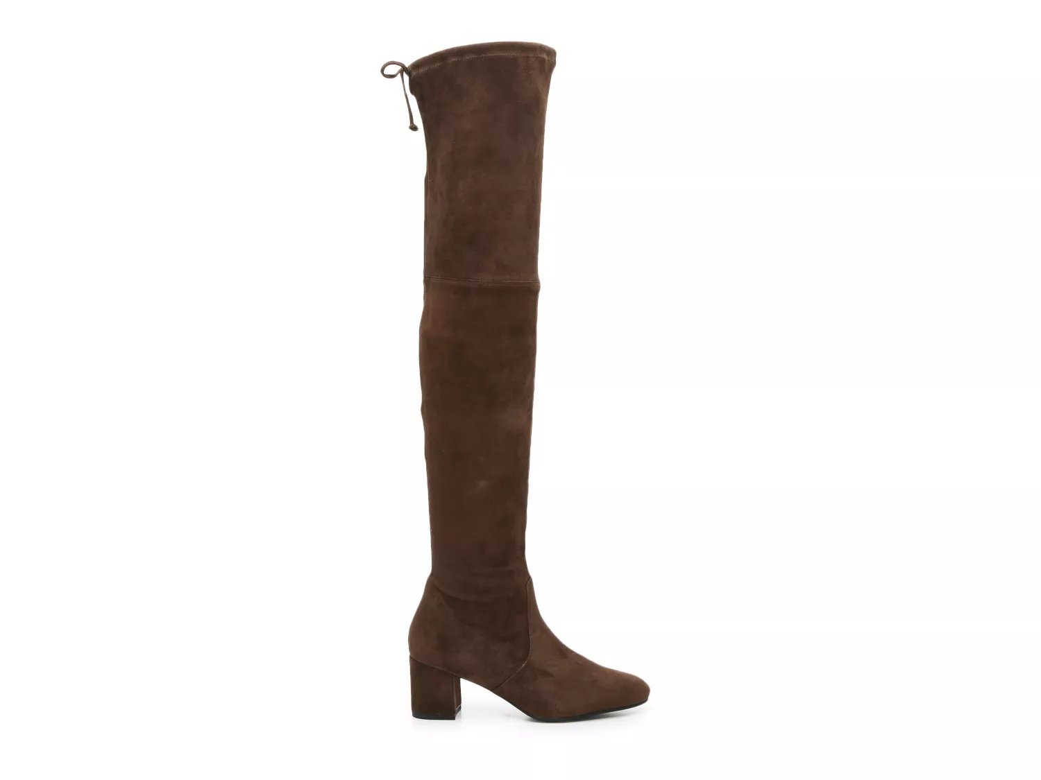 Suede over-the-knee boots