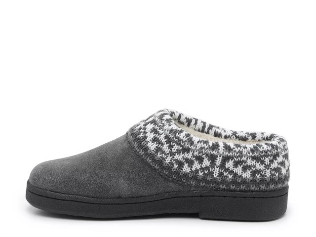 clarks suede scuff slipper