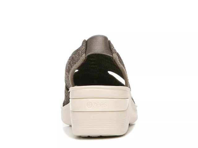 BZees Double Up Wedge Sandal