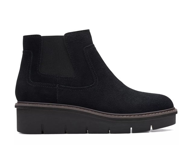 clarks wedge bootie